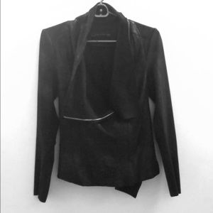 Zara Faux Suede Overshirt Jacket